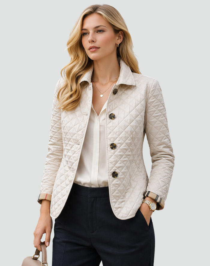 MARGUERITE - manteau mi-saison matelassé pour femme
