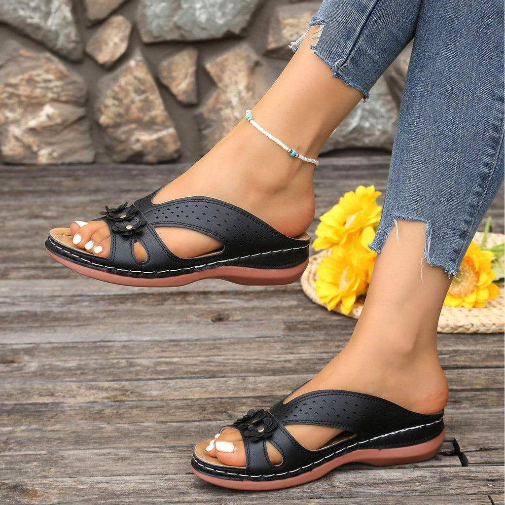 Norabel | Sandales Femme Talon Confort Stabilité