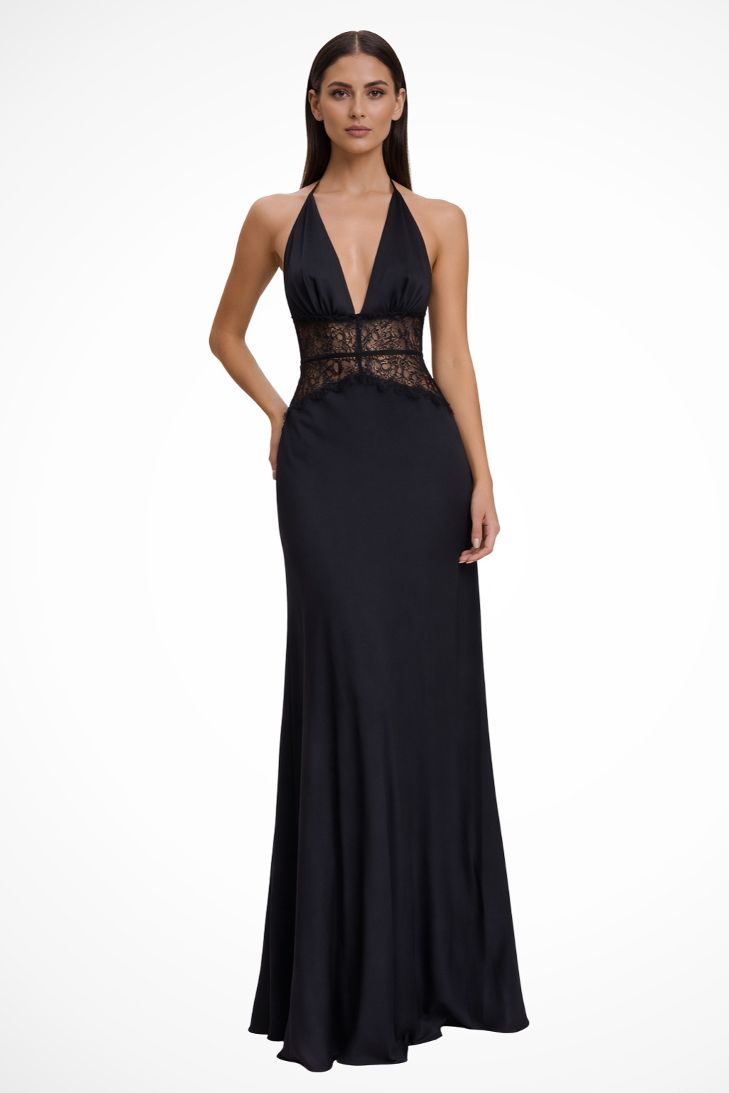 Imogen | Robe Longue Dos Nu Invitée de Mariage