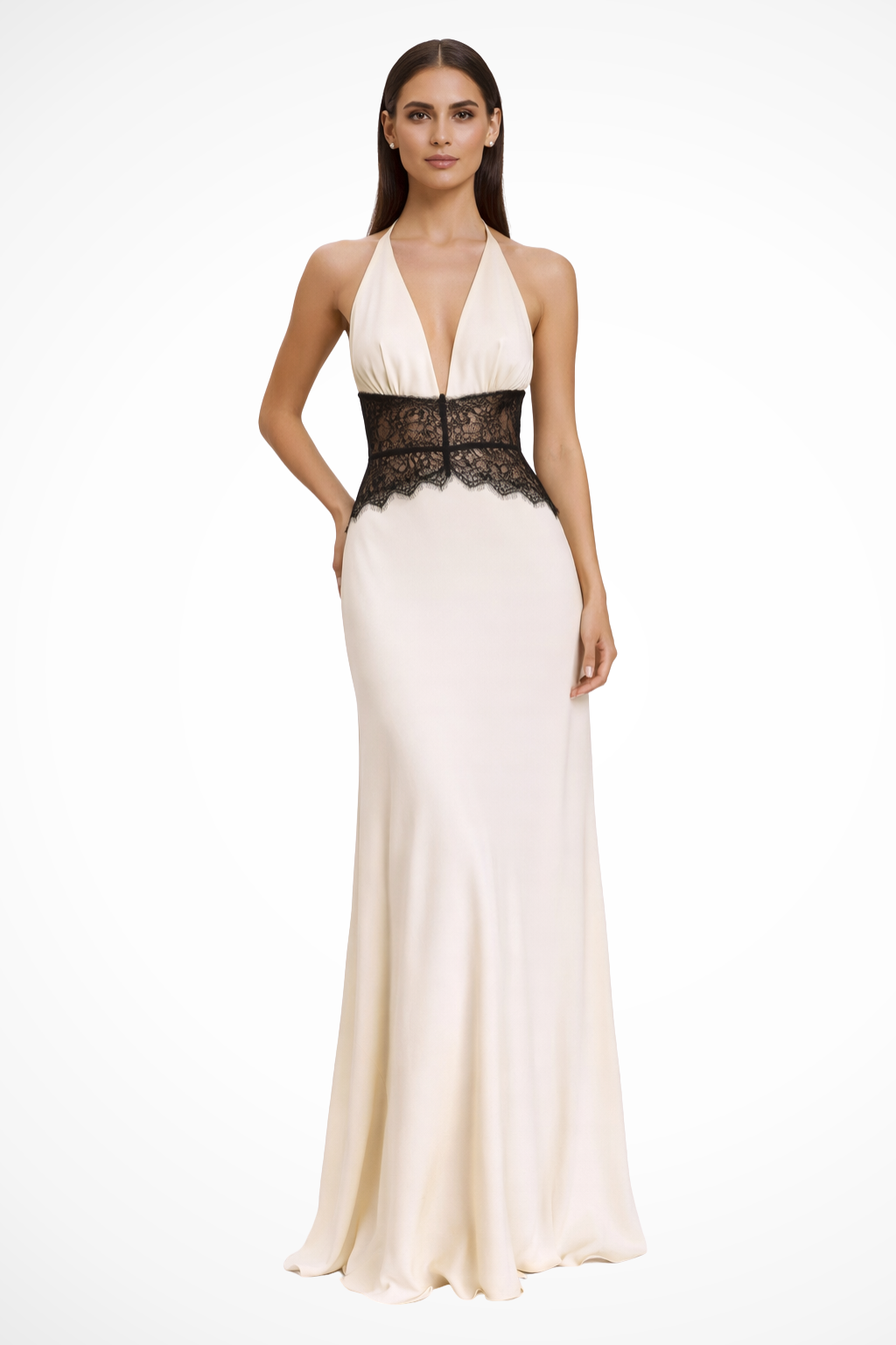 Imogen | Robe Longue Dos Nu Invitée de Mariage