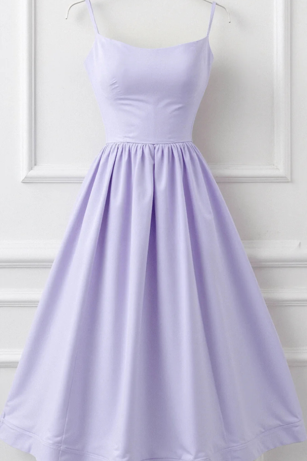 Aurevia | Robe Mi-Longue Évasée Style Lavallière