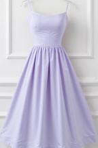 Aurevia | Robe Mi-Longue Évasée Style Lavallière