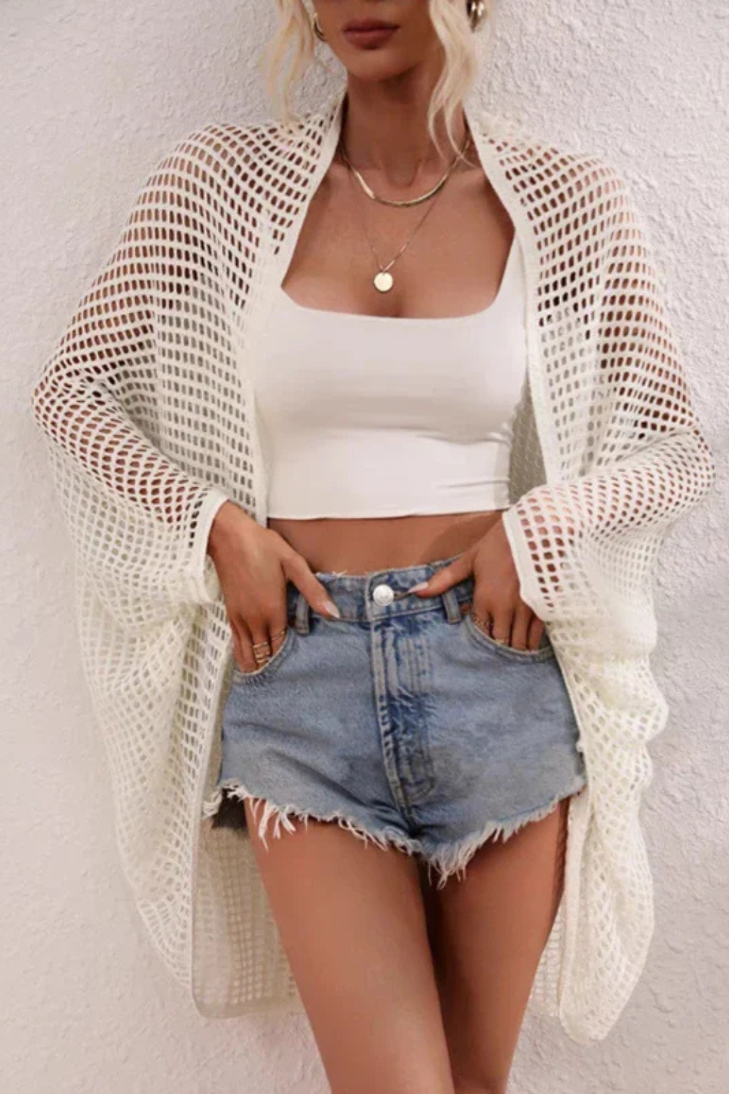 Verity | Cardigan Gilet Femme en Crochet