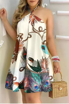 Elara | Robe Courte Dos Nu