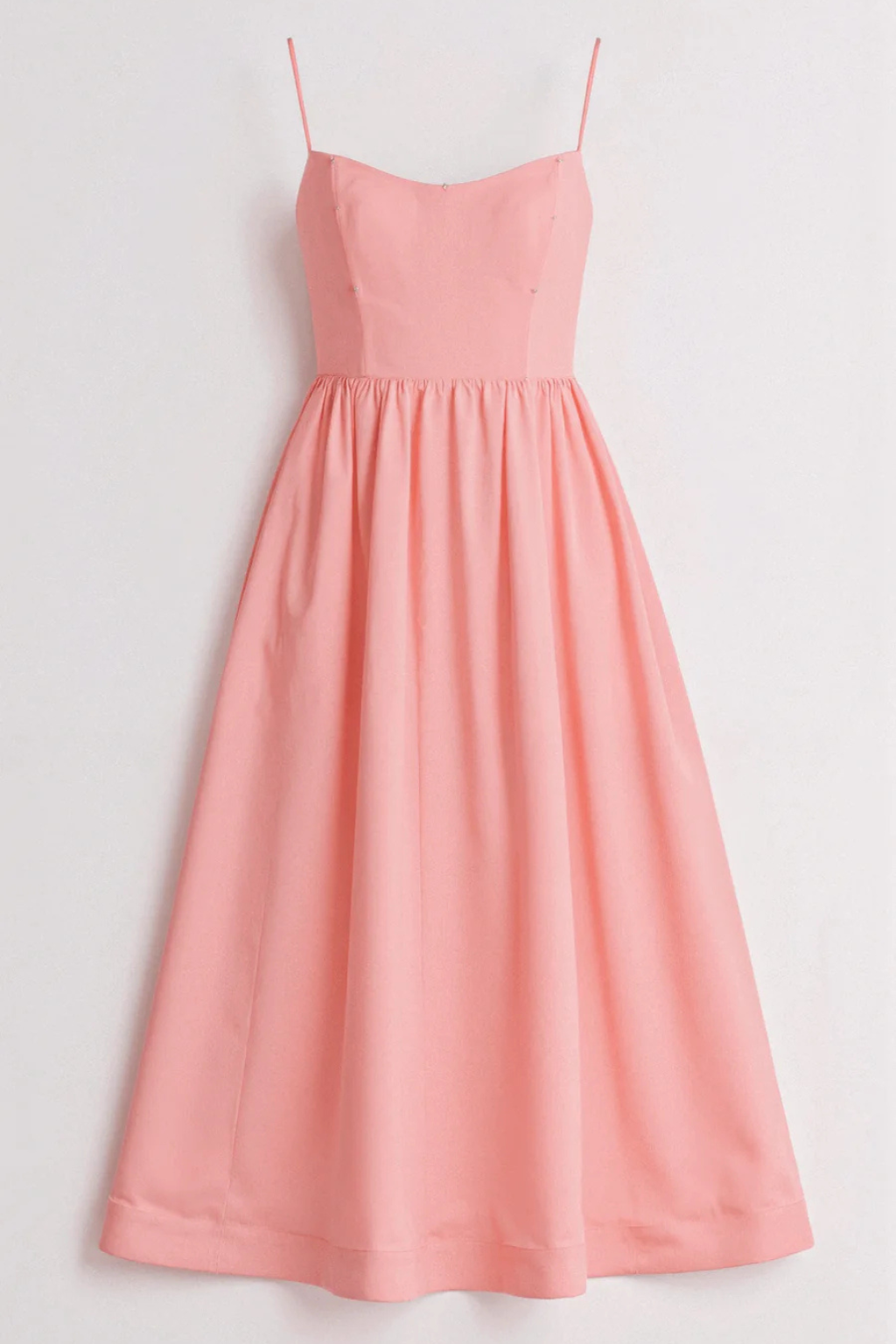 Aurevia | Robe Mi-Longue Évasée Style Lavallière