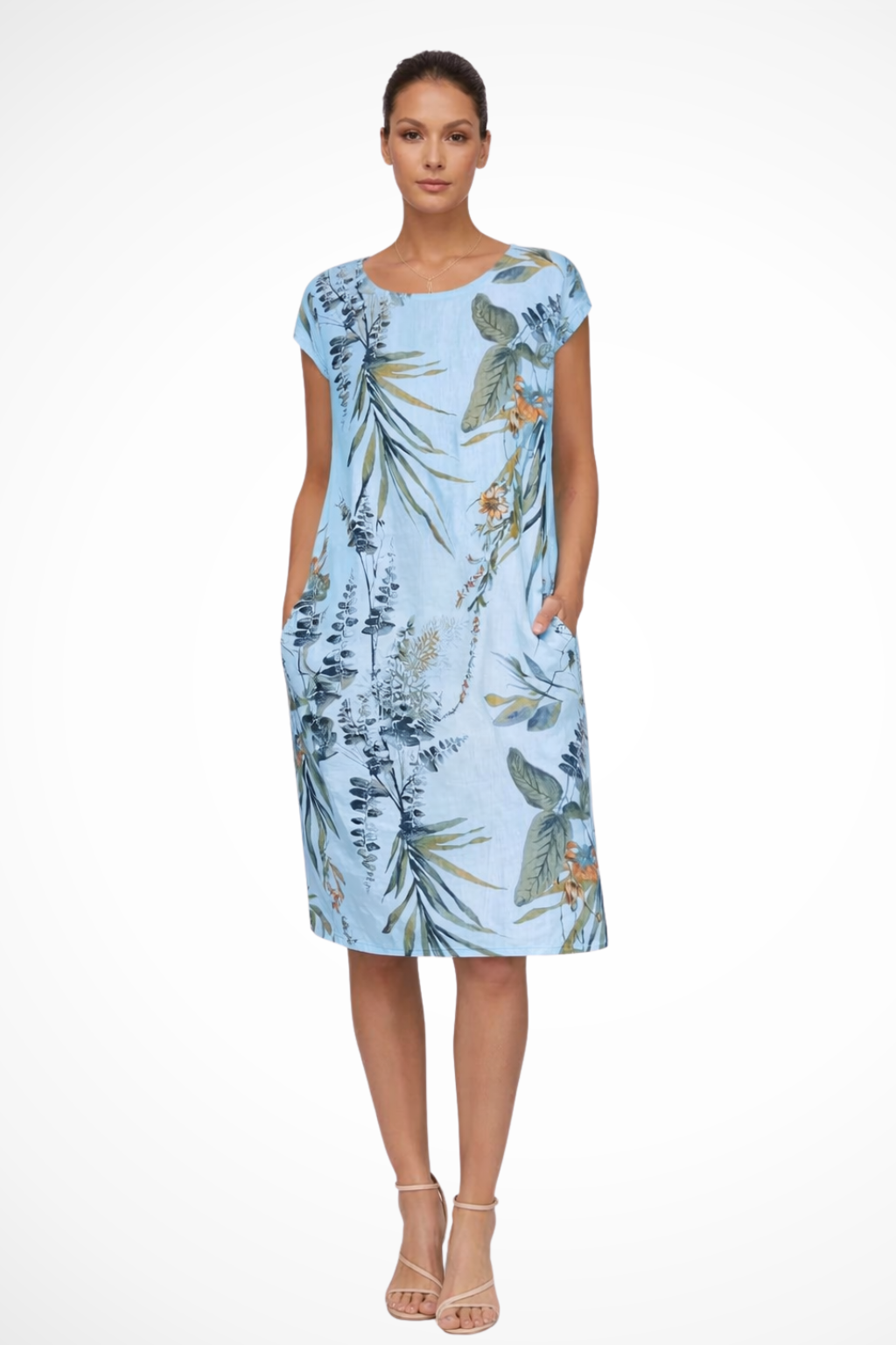 Ivy | Robe d'Été Décontractée à Imprimé Botanique