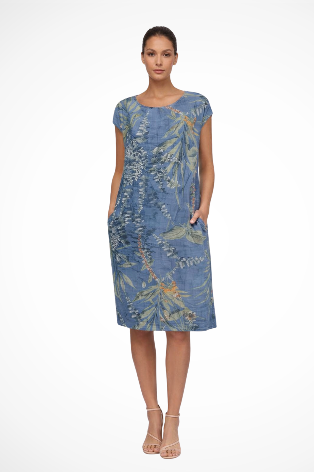 Ivy | Robe d'Été Décontractée à Imprimé Botanique