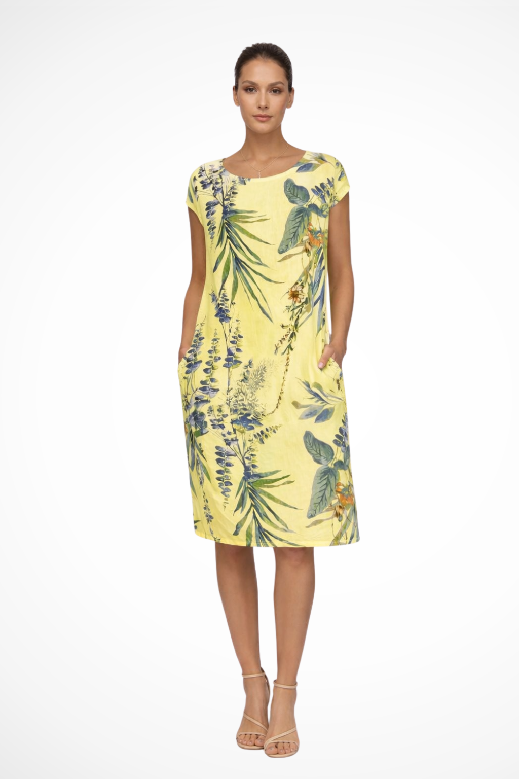 Ivy | Robe d'Été Décontractée à Imprimé Botanique