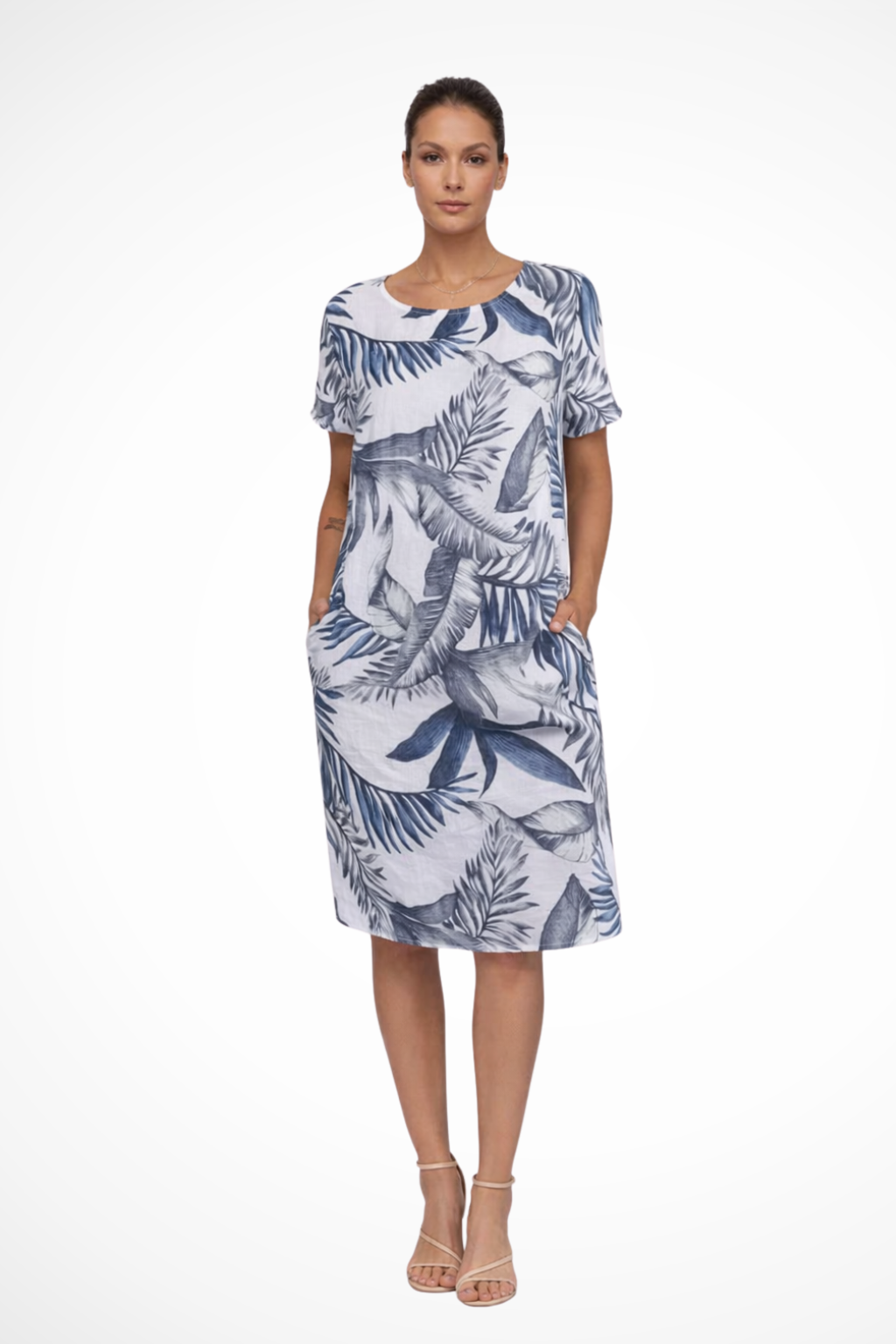 Ivy | Robe d'Été Décontractée à Imprimé Botanique
