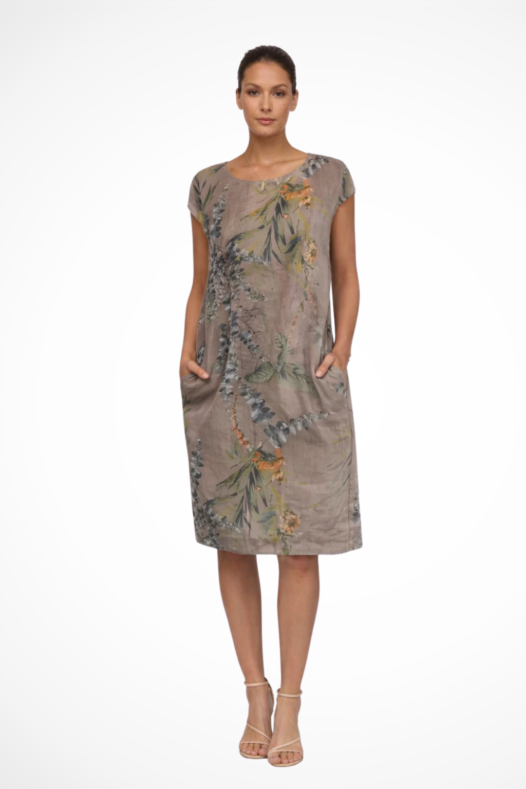 Ivy | Robe d'Été Décontractée à Imprimé Botanique