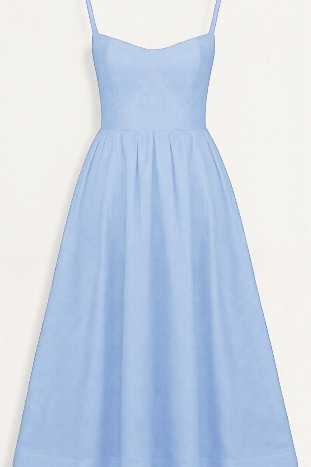 Aurevia | Robe Mi-Longue Évasée Style Lavallière