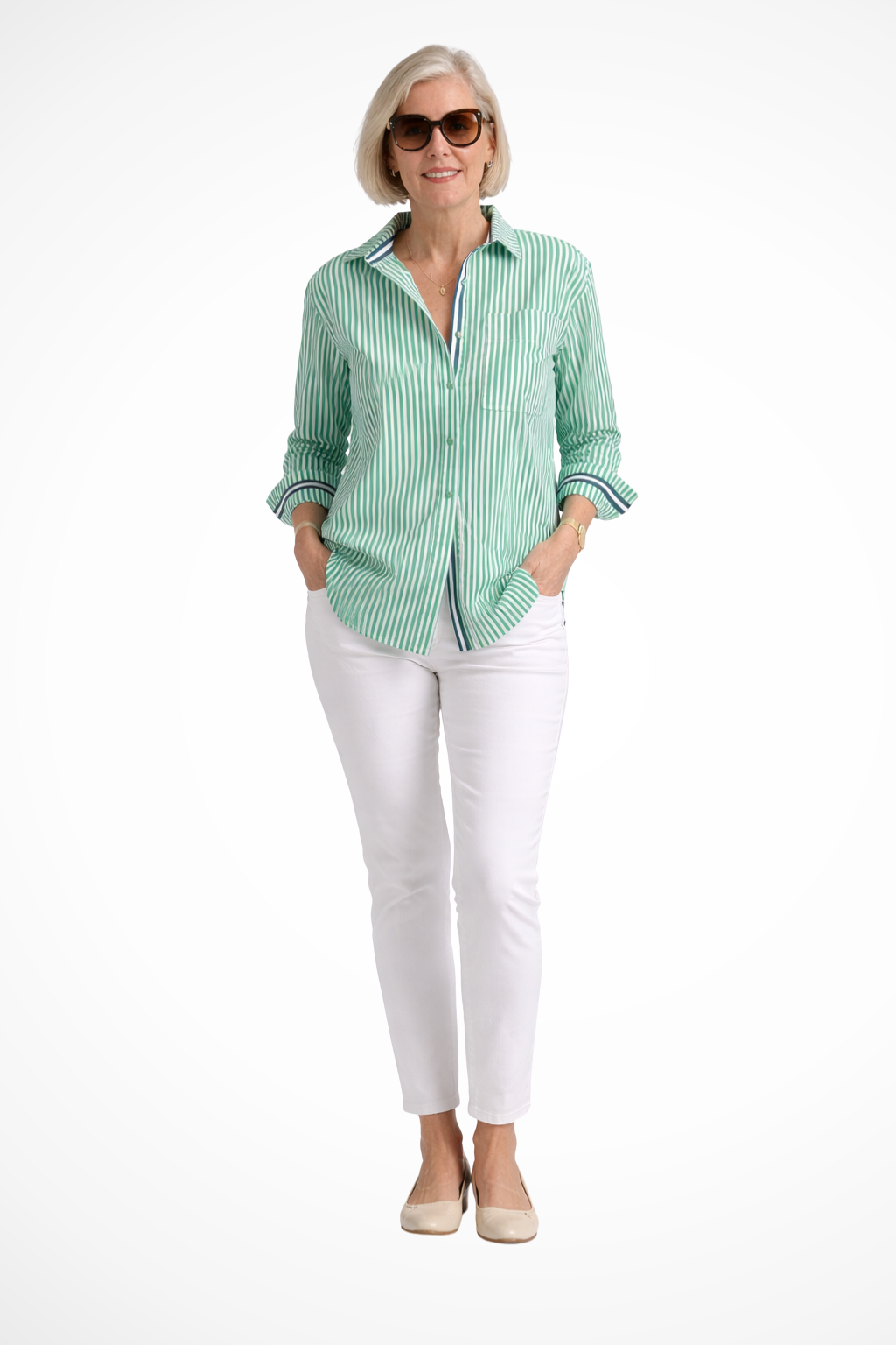 Margot | Chemise Femme Oversize à Rayures