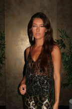 Lunara | Haut Femme Transparent à Paillettes