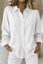 Darcy | Chemise Femme Coupe Décontractée à Manches Longues