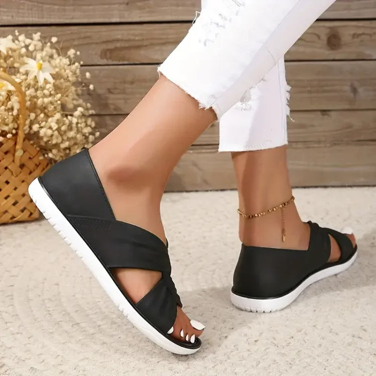 Florinda | Sandales Femme Confort avec Fermeture à Lacet