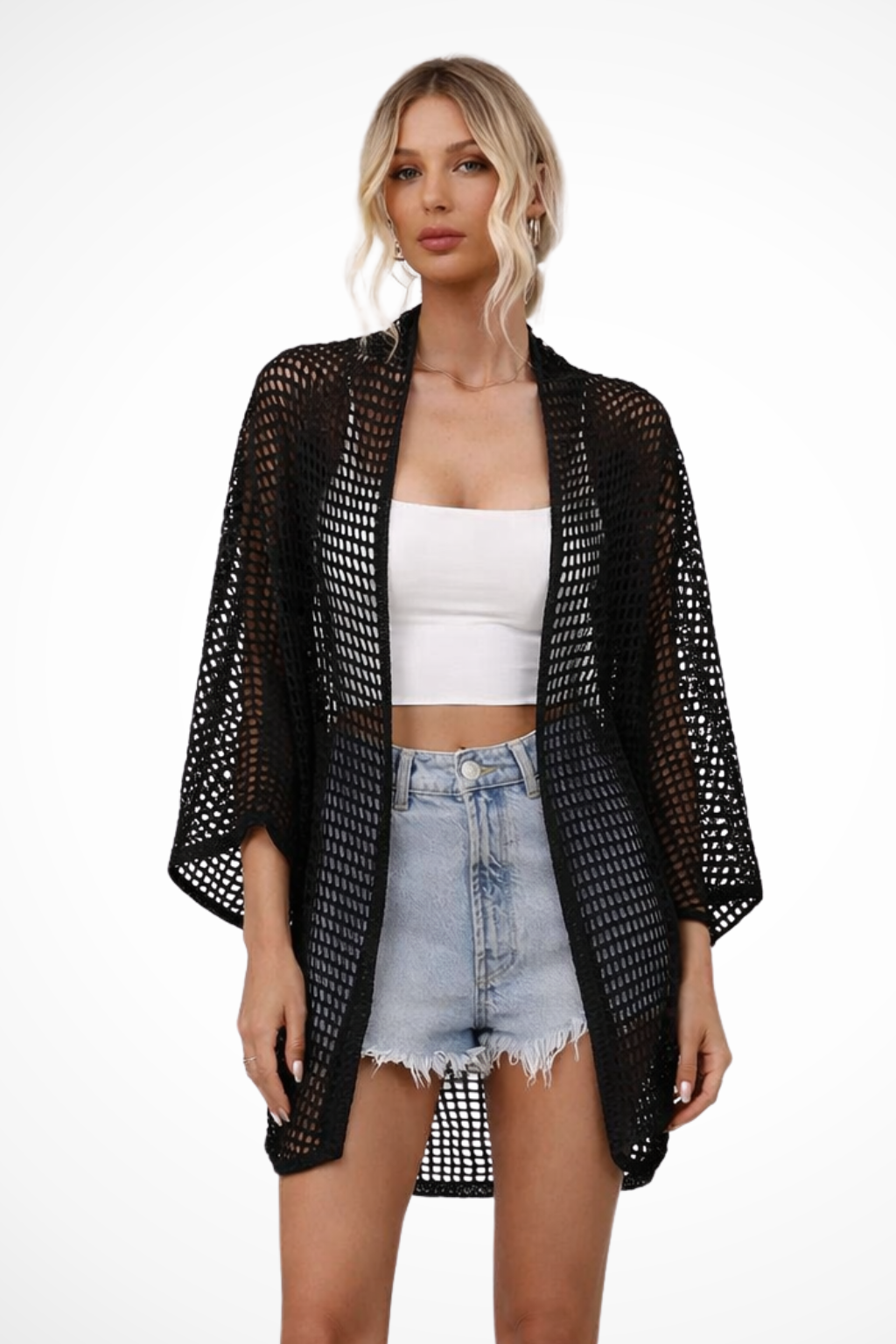 Verity | Cardigan Gilet Femme en Crochet