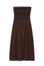 Isabella | Robe Longue d'Été Plissée Bustier