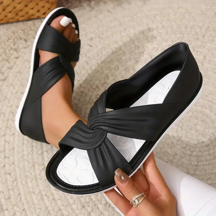 Florinda | Sandales Femme Confort avec Fermeture à Lacet