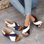 Morgane | Sandales Femme Semelle Inclinée Confort