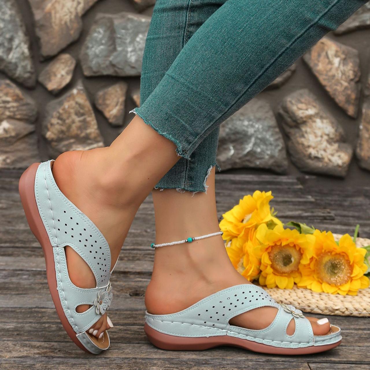 Norabel | Sandales Femme Talon Confort Stabilité