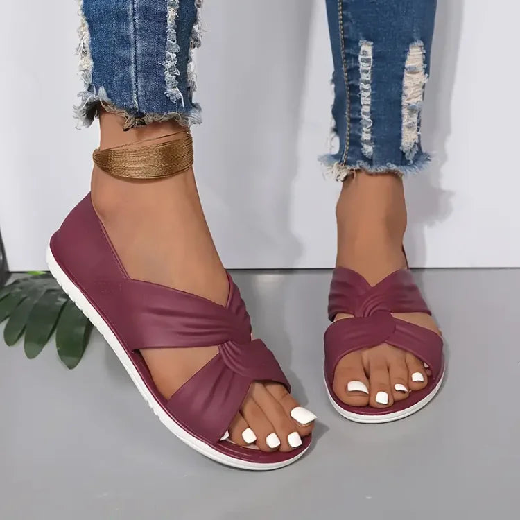 Florinda | Sandales Femme Confort avec Fermeture à Lacet
