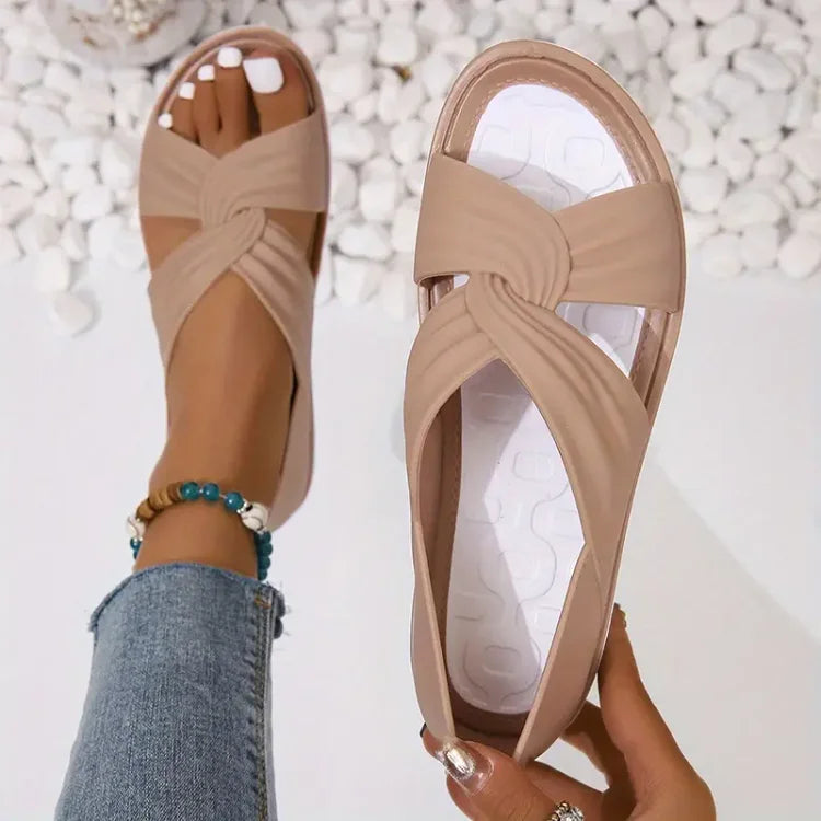 Florinda | Sandales Femme Confort avec Fermeture à Lacet