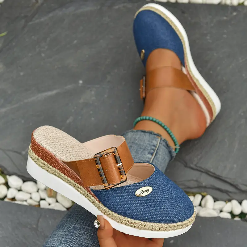 Lioraelle | Sandales Plateforme Femme Aérées Casual