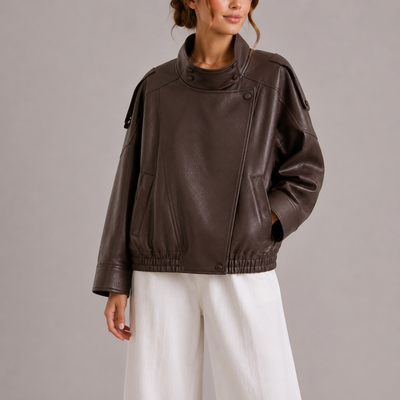 Eloïse, Bomber en simili cuir