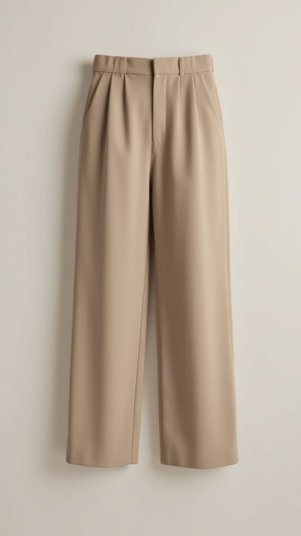 Zanira | Pantalon ample taille haute pour femme - Rose