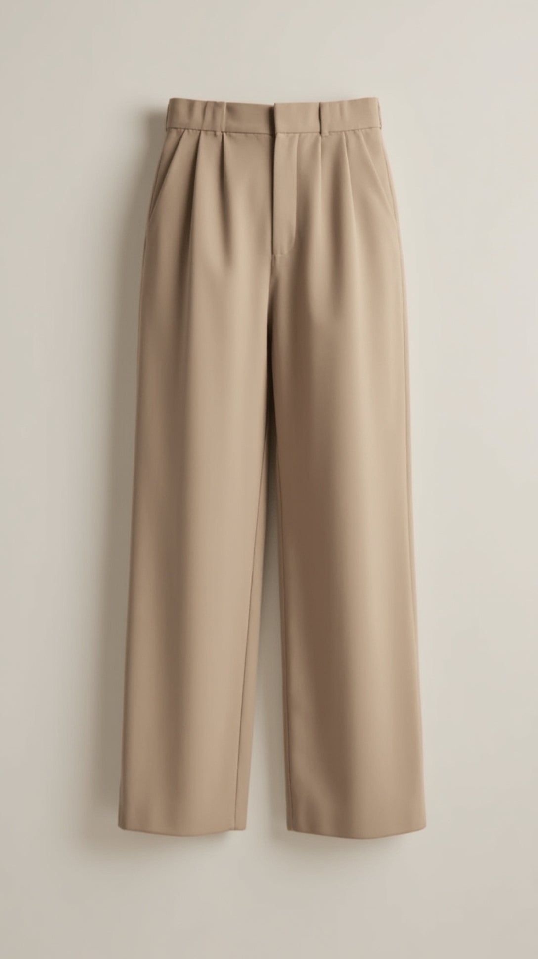 Zanira | Pantalon ample taille haute pour femme - Rose
