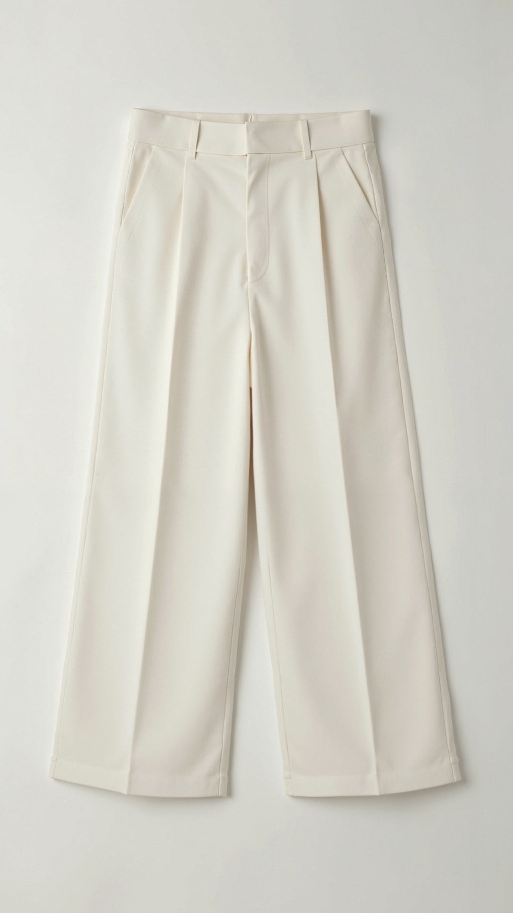 Zanira | Pantalon ample taille haute pour femme - Bleu Clair