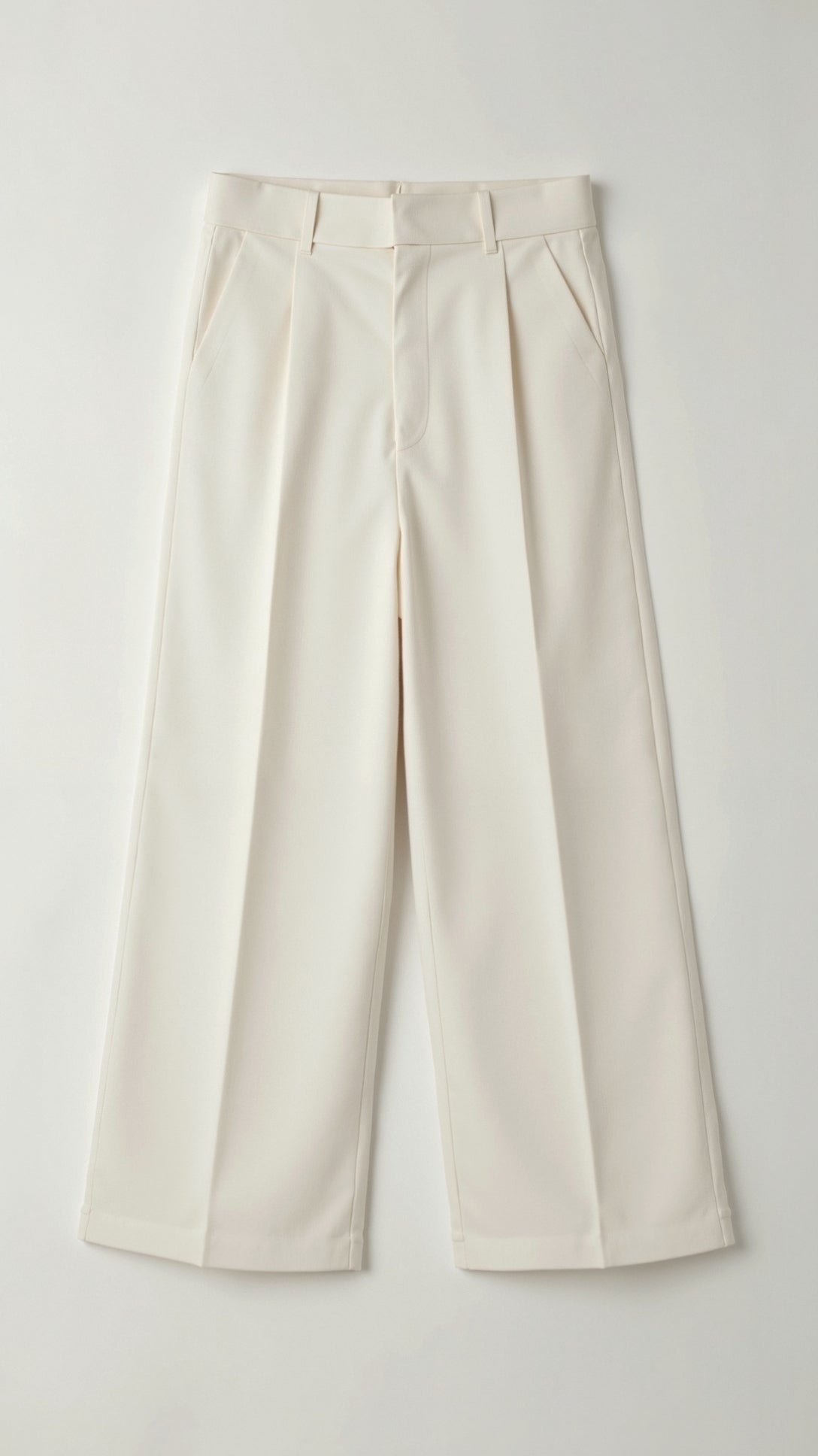 Zanira | Pantalon ample taille haute pour femme - Bleu Clair