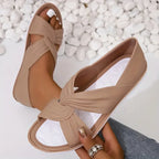 Florinda | Sandales Femme Confort avec Fermeture à Lacet