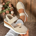 Lioraelle | Sandales Plateforme Femme Aérées Casual