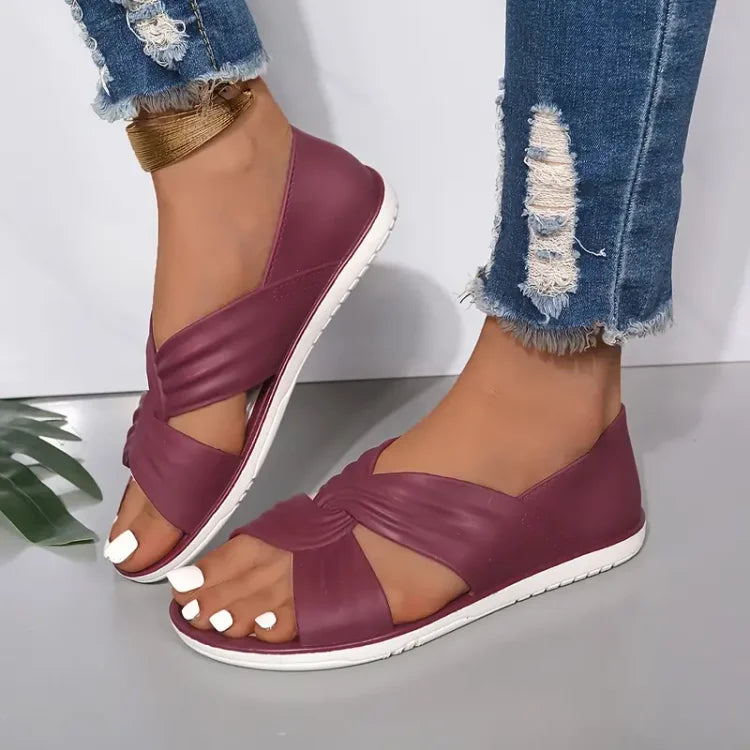 Florinda | Sandales Femme Confort avec Fermeture à Lacet