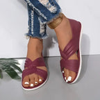 Florinda | Sandales Femme Confort avec Fermeture à Lacet