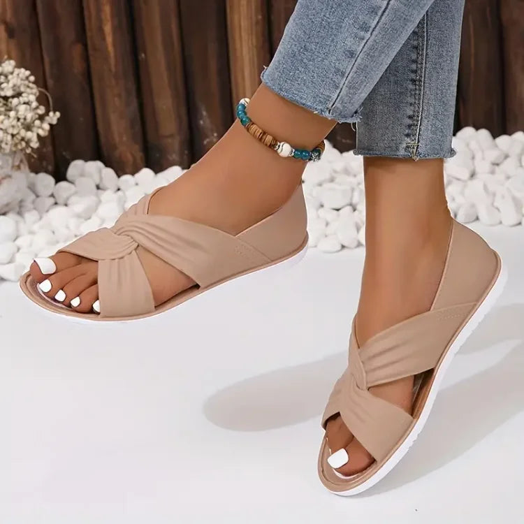 Florinda | Sandales Femme Confort avec Fermeture à Lacet
