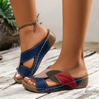 Deliora | Sandales Ouvertes Femme Confort Quotidien