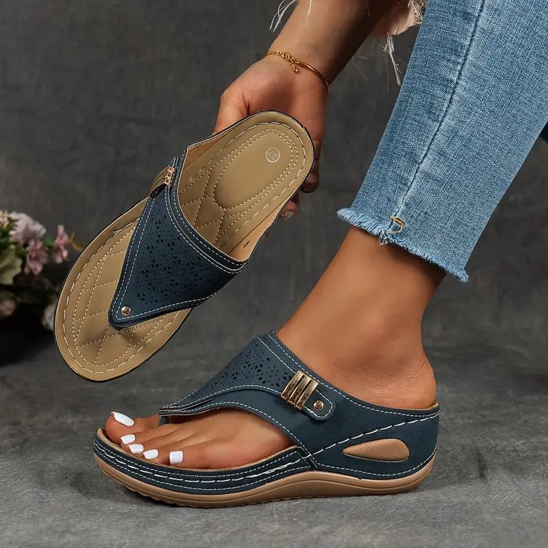 Sophia | Sandales Femme Plates Légères et Confortables