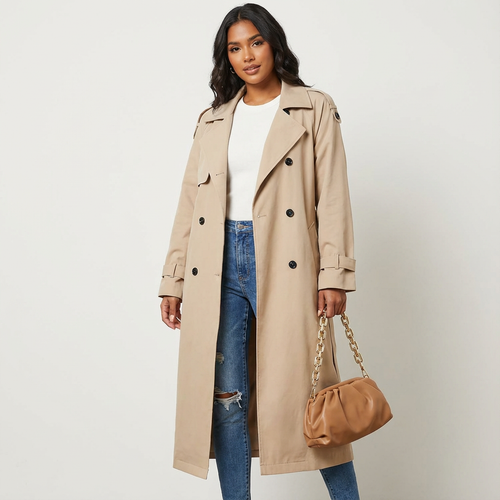 Solange, trench long classique