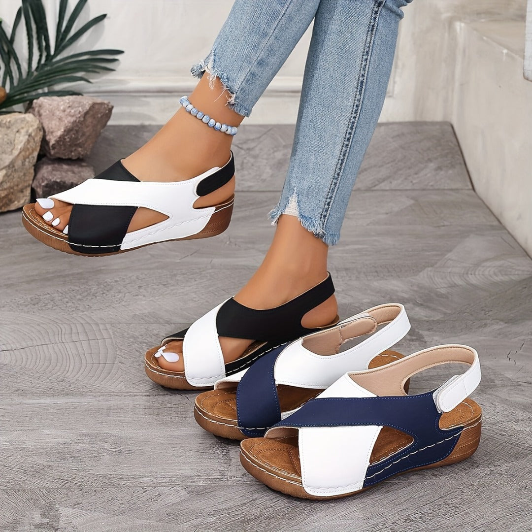 Morgane | Sandales Femme Semelle Inclinée Confort