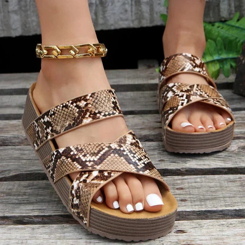 Junessa | Sandales Femme Cuir Confort Optimal