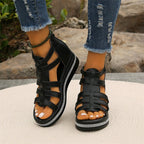 Tina | Sandales Plateforme Femme Détails Strass
