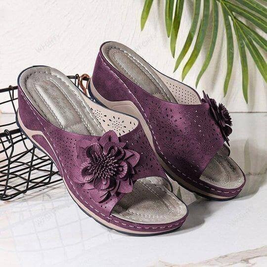 Gavrielle | Sandales Femme Cuir Souple Bout Fermé